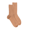 Calze non elastiche in cotone egiziano - Speciali per gambe sensibili - Beige deserto