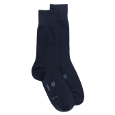 Calzini blu in cotone egiziano