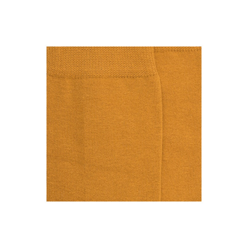 Calzini giallo curry in cotone egiziano
