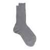 Calzini a coste Dore Dore in plaid grigio puro