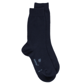 Calze da donna Doré Doré Sensation in lana e cotone - Blu navy