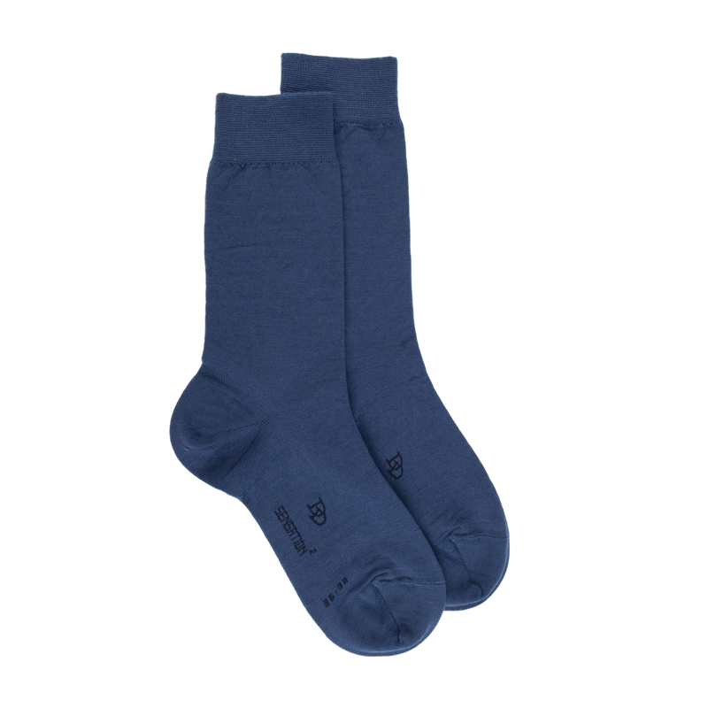 Calze Sensation da donna in lana e cotone - Denim scuro Doré Doré