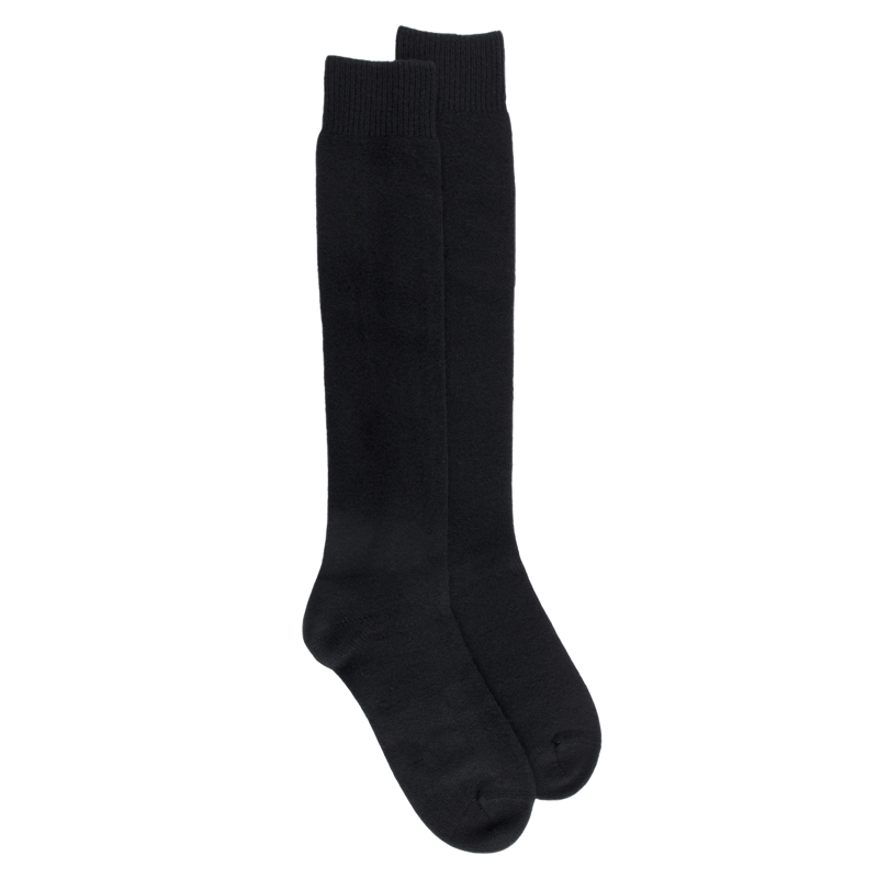 Gambaletti da uomo Dore Dore Douceur in lana e cashmere - Nero
