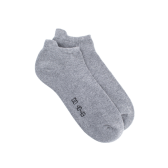 Calzini sportivi da uomo in cotone loopback - Grigio chiaro Doré Doré