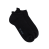 DD Calzini sportivi da uomo in cotone loopback - Nero