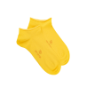 Calze fini da donna in cotone egiziano - Giallo
